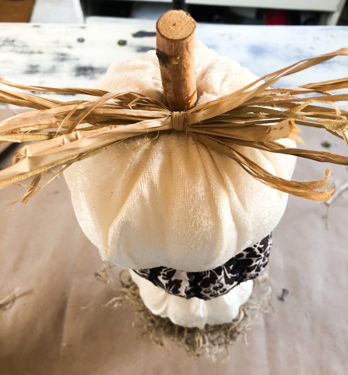 Dollar Tree Pumpkin Topiary Create Make Decorate With Nikki