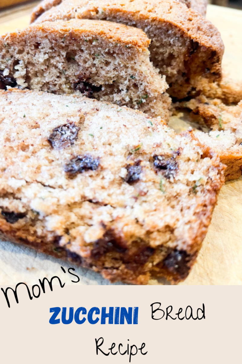 Mom's Zucchini Bread Recipe - Create Make Decorate with Nikki